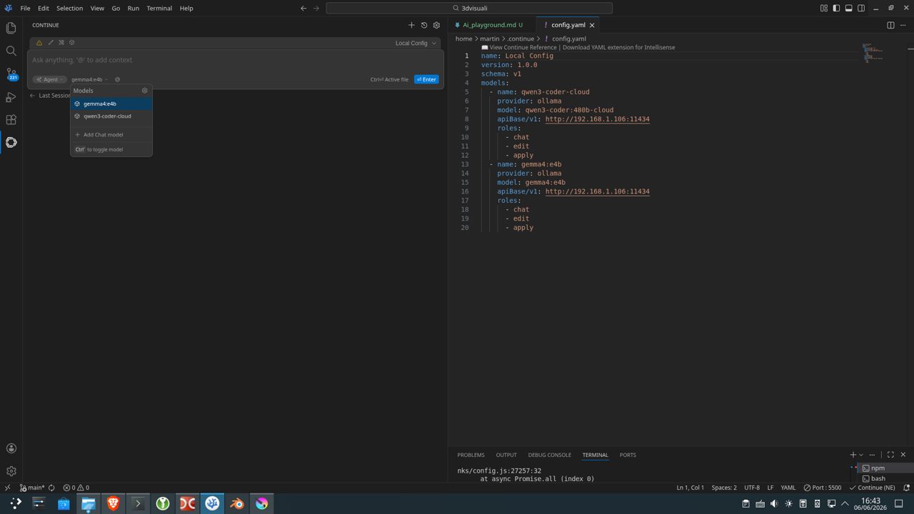 VSCodium modely